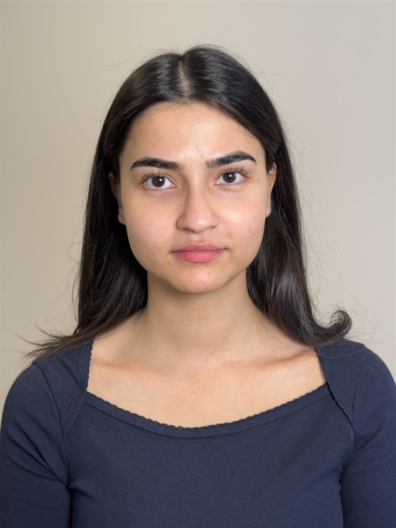 Before makeup look